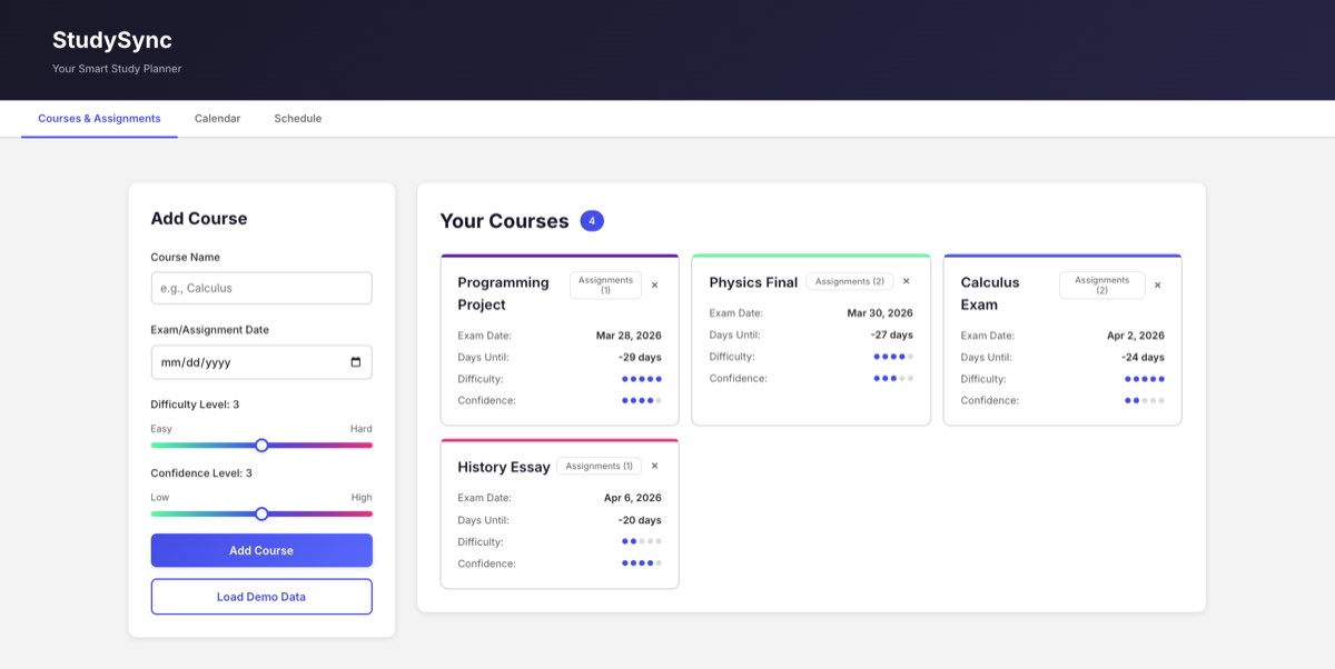 StudySync screenshot